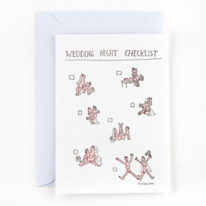 C73 'wedding night checklist' x6*