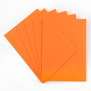 Y-ENV002 - 'orange' x6