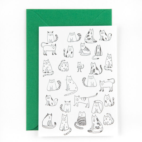 F07 'little cats' x6