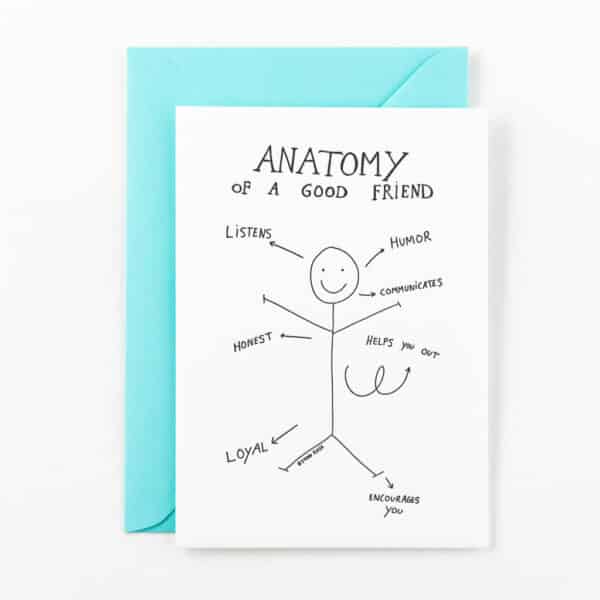 F92 'anatomy of a good friend' x6