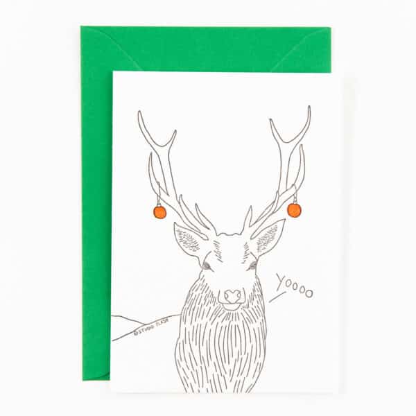 studio flash, letterpress cards, greeting cards, funny christmas card