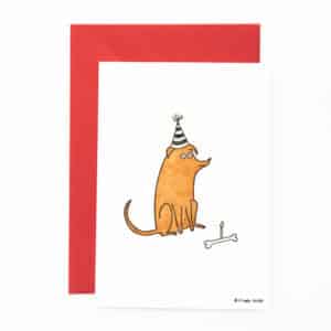 B22 ‘birthday dog with bone’ x6