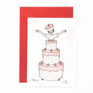 B23 ‘jumping out of a cake’ x6
