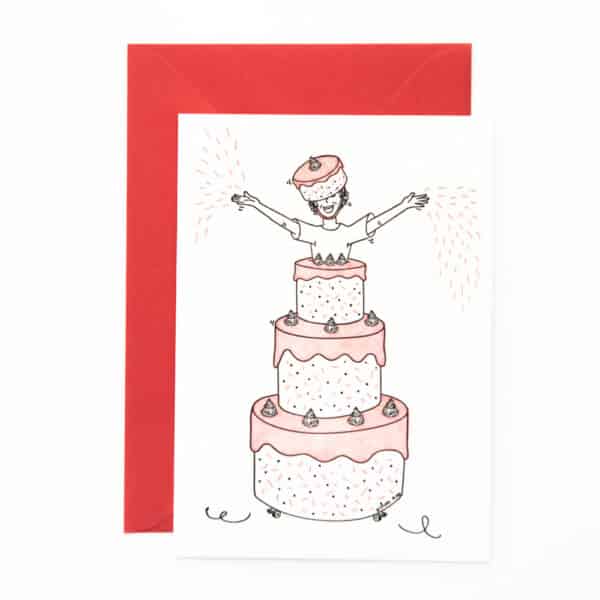 B23 ‘jumping out of a cake’ x6