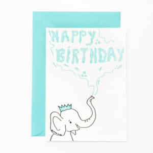 B27 ‘happy birthday elephant’ x6