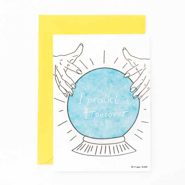 F24 ‘I predict a hangover’ x6