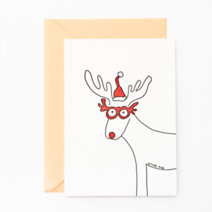 Z22 ‘reindeer dressed as a reindeer’ x6