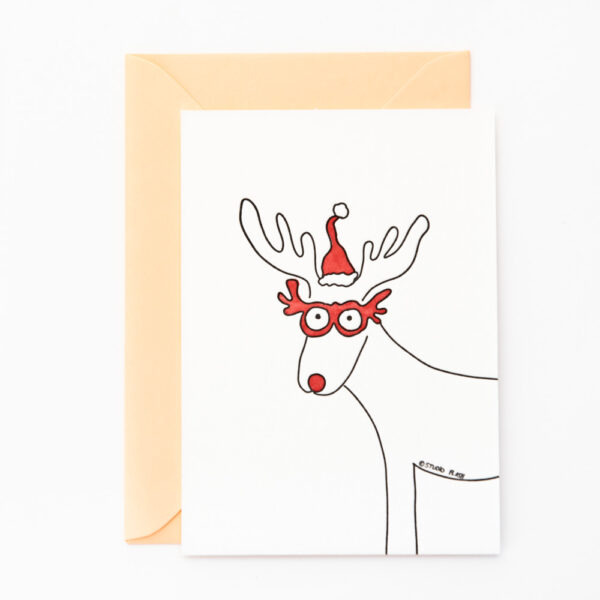 Z22 ‘reindeer dressed as a reindeer’ x6