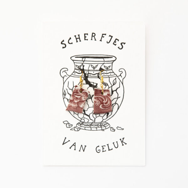 X04 ‘scherfjes - oorbellen - vaas’ x6