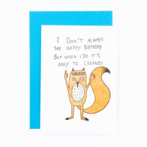 B34 'happy birthday to legends' x6