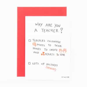 F73 'why are you a teacher?' x6