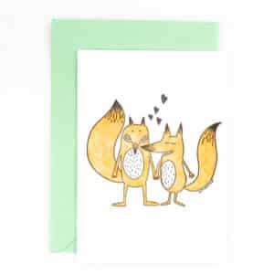 C24 ‘loving foxes’ x6