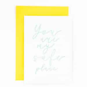 C31 ‘you are my safe place’ x6